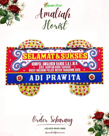 Papan Bunga Ucapan Selamat Muktiharjo Kidul